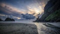 Storm clouds at Piha