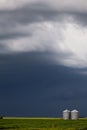 Storm Clouds Prairie Sky Royalty Free Stock Photo