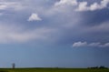 Storm Clouds Prairie Sky Royalty Free Stock Photo