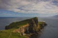 Storm clouds roll by Neist Point Lighthouse