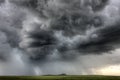 Storm Clouds Saskatchewan Royalty Free Stock Photo