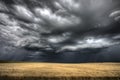 Storm Clouds Saskatchewan Royalty Free Stock Photo