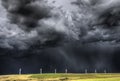 Storm Clouds Saskatchewan Royalty Free Stock Photo