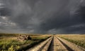 Storm Clouds Saskatchewan Royalty Free Stock Photo