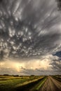 Storm Clouds Saskatchewan Royalty Free Stock Photo