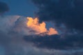 Storm clouds at sunset, Cottonwood, Arizona.