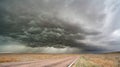 Dark Storm Clouds in Western Nebraska