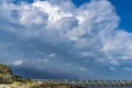 Storm Coming Padanaram Dartmouth Massachusetts Royalty Free Stock Photo