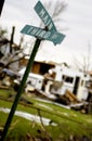 Storm damage Royalty Free Stock Photo