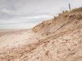 Storm Damaged Dune Royalty Free Stock Photo