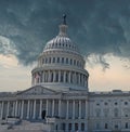 Storm Descends on The US Capitol