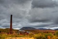 Storm at a deserted Mine