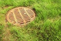 Storm drain Royalty Free Stock Photo