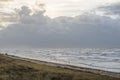 Storm dutch coast