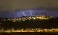 Storm in Haifa Royalty Free Stock Photo
