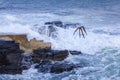 Storm at the Herring pond Portstewart, Northern Ireland