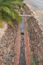 Storm Lane drain 1862 is a stone rubble drain with a brick base. It moves stormwater to the larger drain in Heales Street and