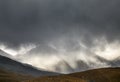 Storm in the mountains Royalty Free Stock Photo