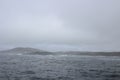 Storm in Newfoundland Ocean in canada during may Royalty Free Stock Photo