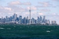 Autumn scenery view of Toronto, Canada