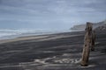 Storm over the beach Royalty Free Stock Photo