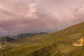 Storm Over Bixby Bridge Royalty Free Stock Photo