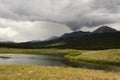 Storm over Collegiate Peaks Royalty Free Stock Photo