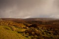 Storm over Dartmoor National Park Devon Royalty Free Stock Photo