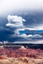 Storm over the Grand Canyon Royalty Free Stock Photo