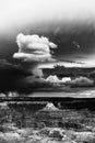 Storm over the Grand Canyon Royalty Free Stock Photo