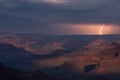 Storm over Grand Canyon Royalty Free Stock Photo