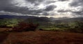 Storm over the Lake District Royalty Free Stock Photo