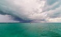 Storm Over Sailboat Royalty Free Stock Photo