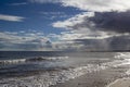 Storm over Walberswick Beach, Suffolk, England