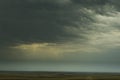 Storm on Plains Royalty Free Stock Photo