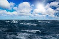 Storm sea Royalty Free Stock Photo