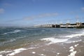 Storm surge barrier Royalty Free Stock Photo