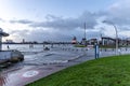 storm surge in Cuxhaven