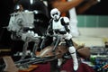 Storm troopers army action figure Royalty Free Stock Photo