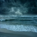 Storm on tthe ocean