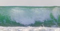 Storm waves on the Mediterranean coast. Beaches coast of Israel Royalty Free Stock Photo