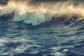 Storm at sea Royalty Free Stock Photo