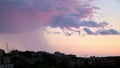 Stormclouds gathering on the sky