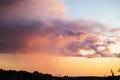 Stormclouds gathering on the sky