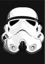 Stormtrooper face front view