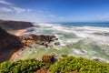 Stormy Atlantic coast near Rabat-Sale, Morocco