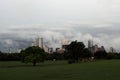 A stormy Austin Texas skyline, May 2015 Royalty Free Stock Photo