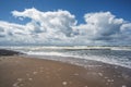 Stormy Baltic sea Royalty Free Stock Photo