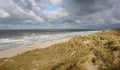 Stormy Belgian Coast