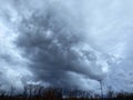 Stormy Blue Skies in November